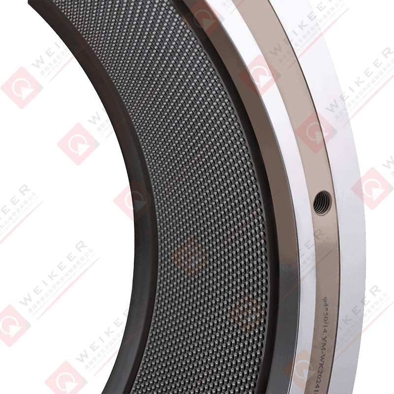 Kotviaca prstencová matrica na mlyn na pelety na komplexné hnojivo